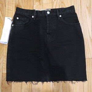 NEW IRO denim mini skirt 36 2 4  NWT